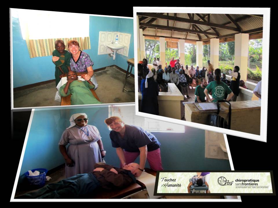 Mission humanitaire de Dre Nathalie Bessette en Tanzanie avec Chiropratique Sans Frontières auprès d